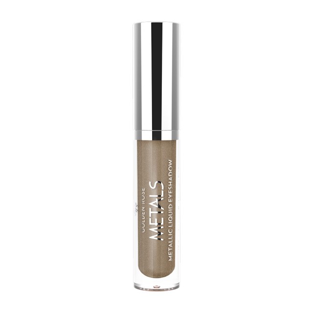 GOLDEN ROSE Metals Metallic Liquid Eyeshadow 107 Mocha